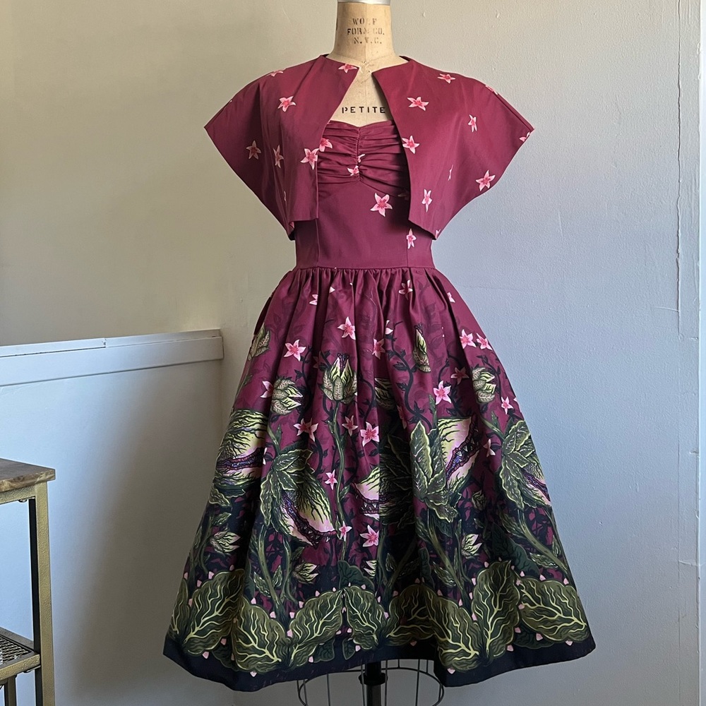 NWT Vixen Venus Fly Trap Tropical Dress